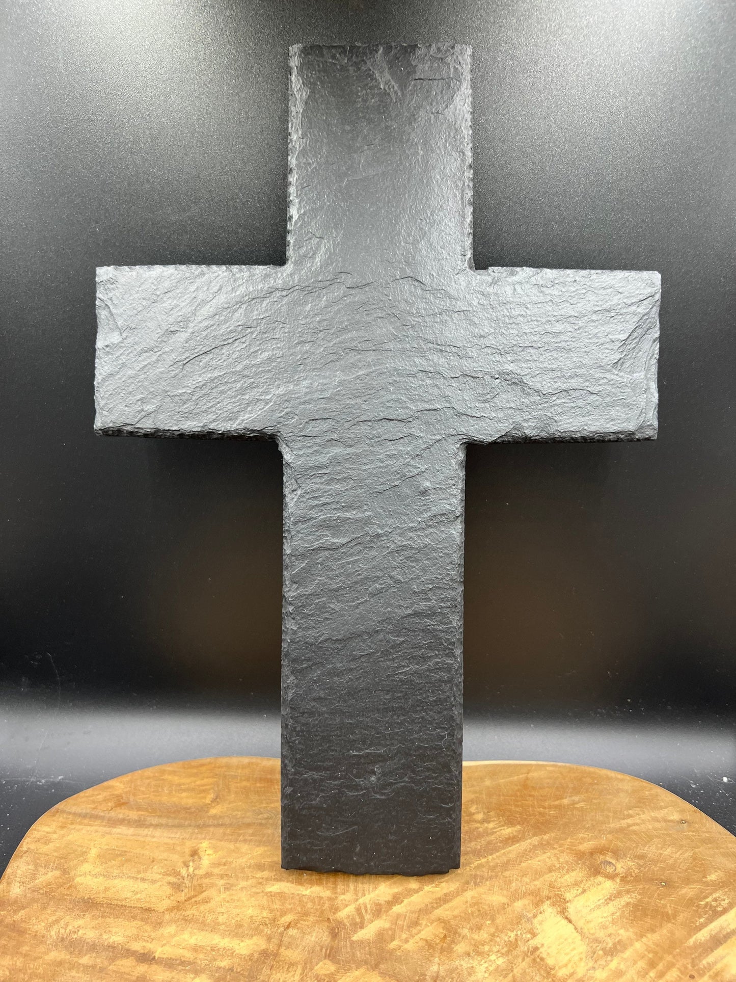 Personalisiertes Kreuz, Schiefer, Grabstein Kreuz, Erinnerungskreuz