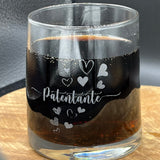 Whiskyglas mit Wunschgravur, Patentante, Trinkglas, personalisierte Geschenke